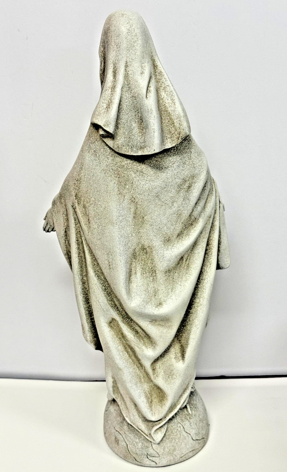 Our Lady of Grace  14" Stone Finish Garden Statue, New #RM-62-RM