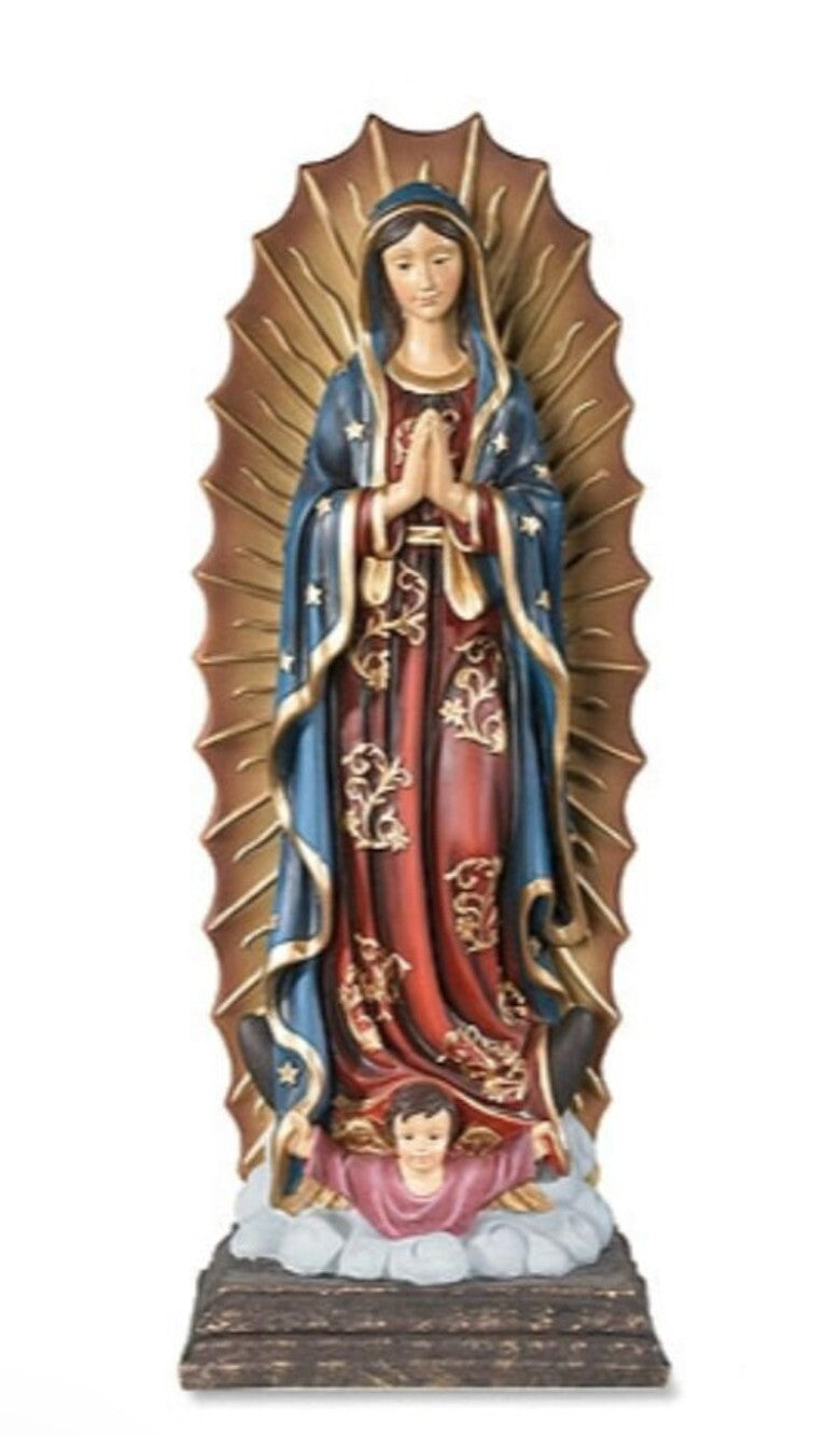 Our Lady of Guadalupe 18"  Statue, New #AB-232 - Journeys of Faith