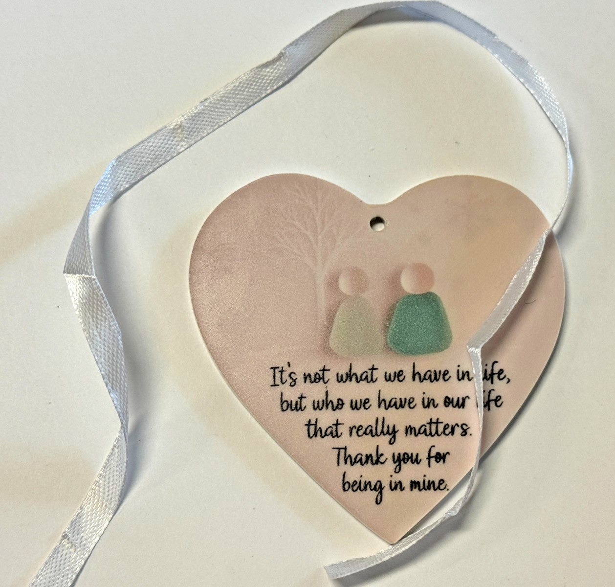 Heart Shape Friend Ornament, New #Gftshp-157