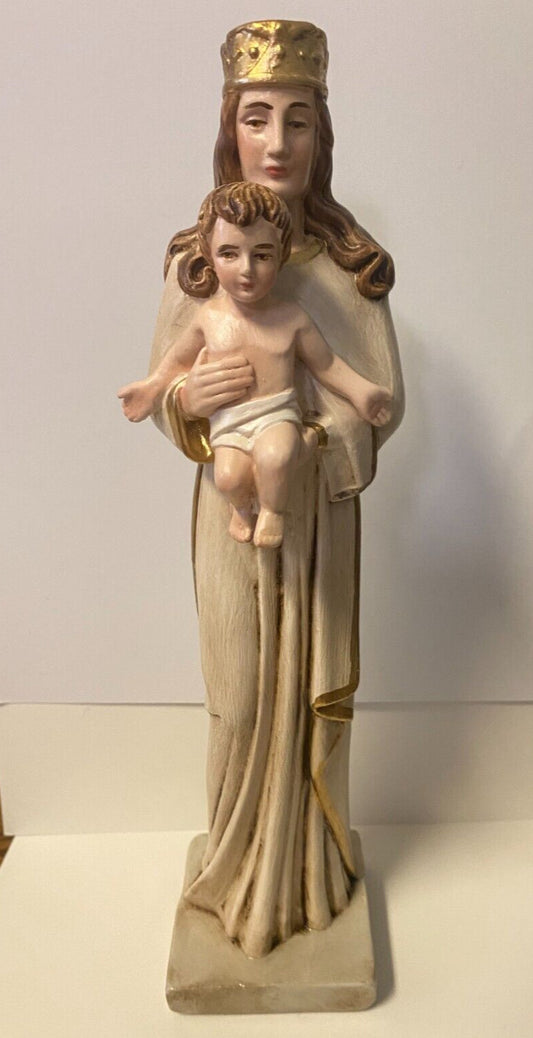 Our Lady of the Island Hand Painted  10" Statue,  New  from Colombia #L025/5516 - Journeys of Faith