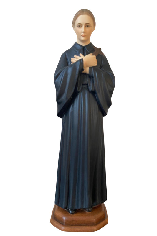 11 inch Saint Gemma Galgani Statue hand made in Colombia #F005 - Journeys of Faith