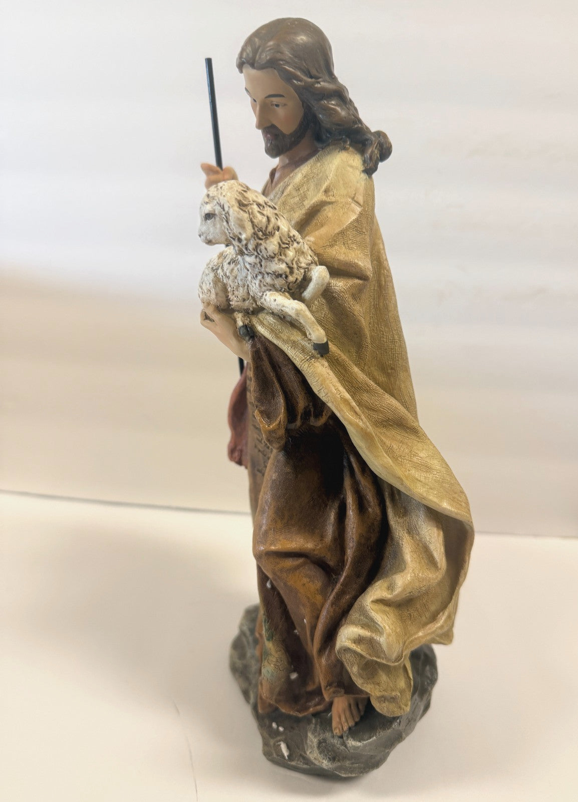 Good Shepherd  12"  Statue, New #AB-441-R2