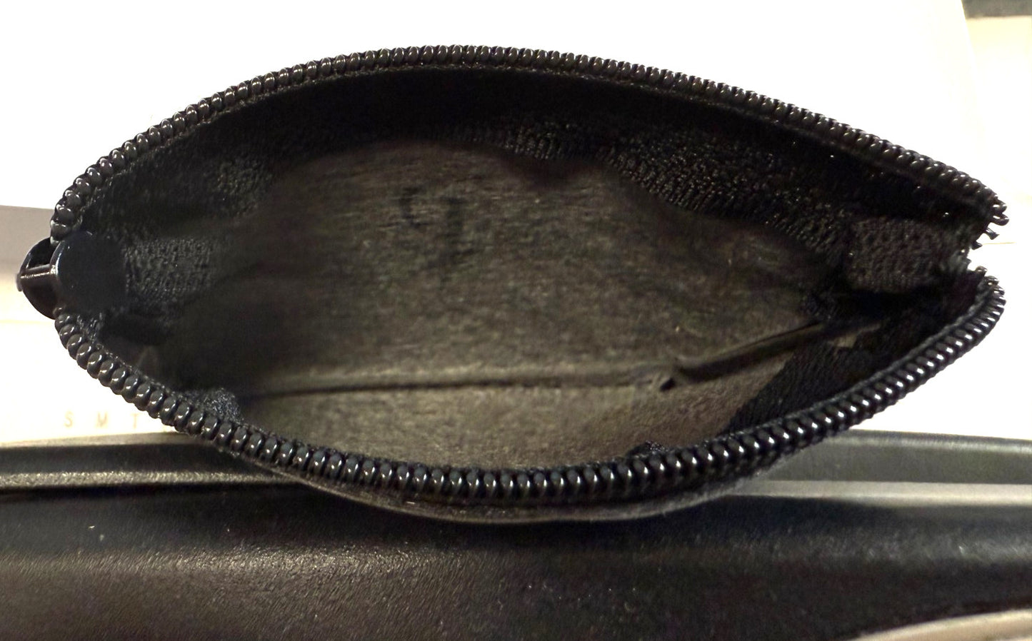 Black 3" Zip Rosary Pouch,  with Chi-Rho  Inscription, New #AB-293-R2 - Journeys of Faith