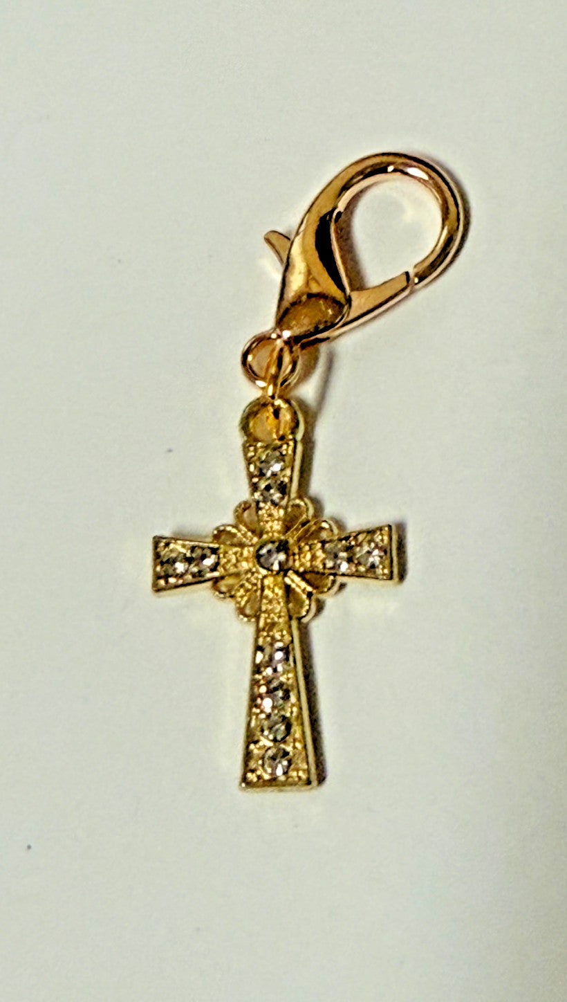 Crystal Cross Devotional Clip, New #Gftshp-137 - Journeys of Faith