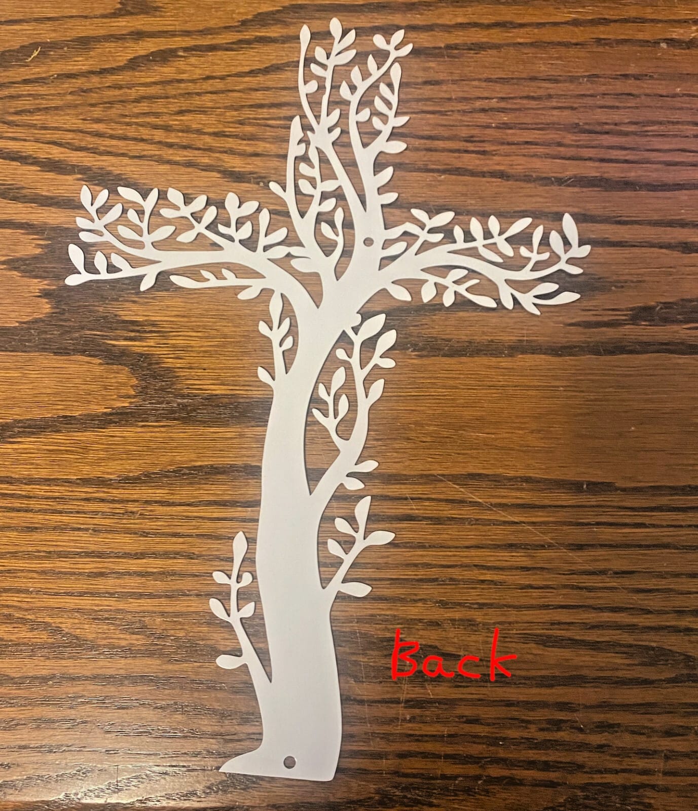 Tree of Life Metal 12" Cross Wall Art,  New #AB-339-R2 unbranded Collectibles:Decorative Collectibles:Other Decorative Collectibles