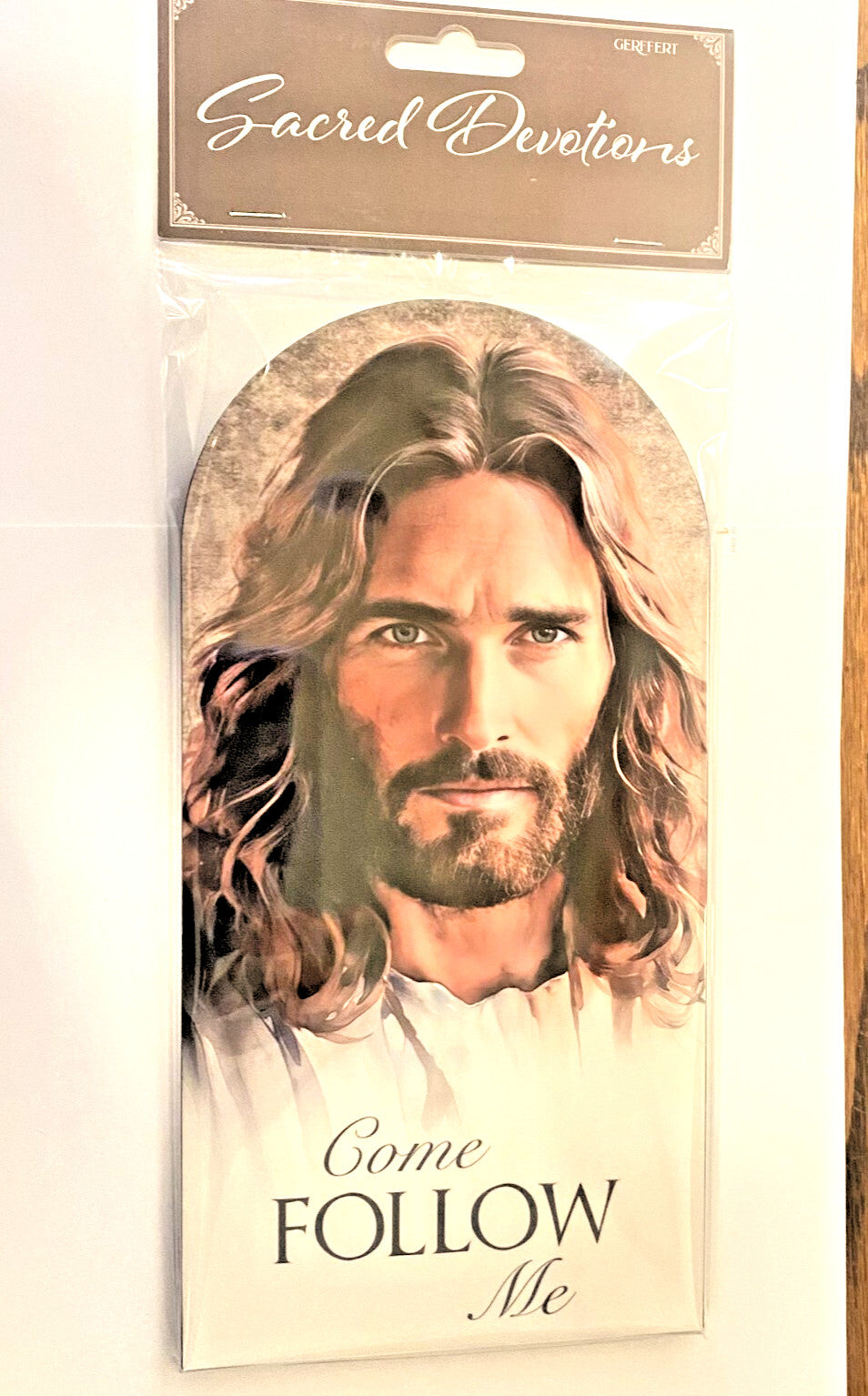 Jesus "Come Follow Me" 10" Wood Plaque, New #AB-302-3/R2