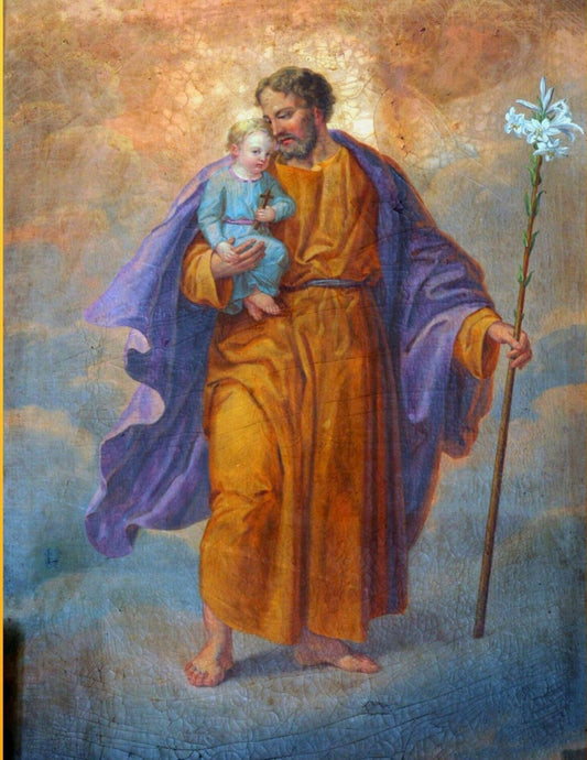 Saint Joseph 8 by 10 Print - Journeys of Faith