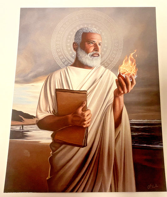 Saint Augustine  Prayer Card, New #PC-04