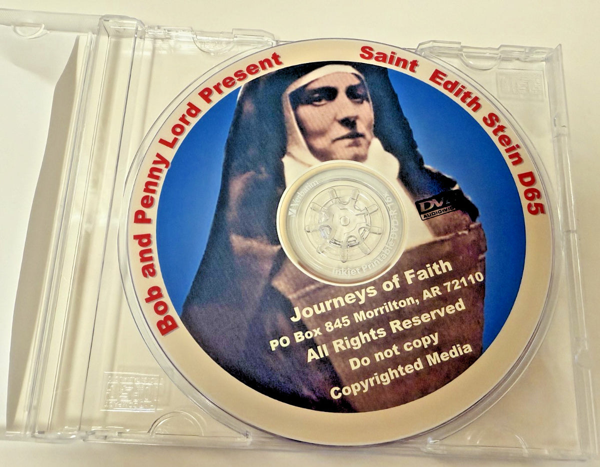 Saint Edith Stein DVD by Bob & Penny Lord, New #D65
