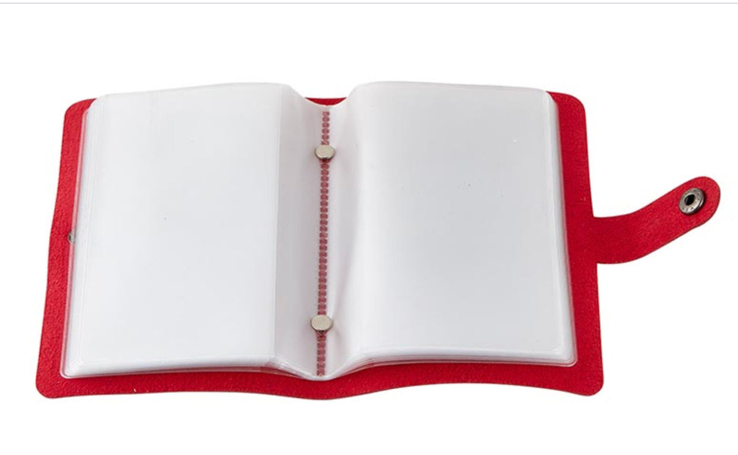 Holy Card Holder 5.25"Maroon Booklet, New #AB-035