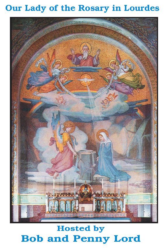 Our Lady of the Rosary in Lourdes DVD by Bob & Penny Lord, New
