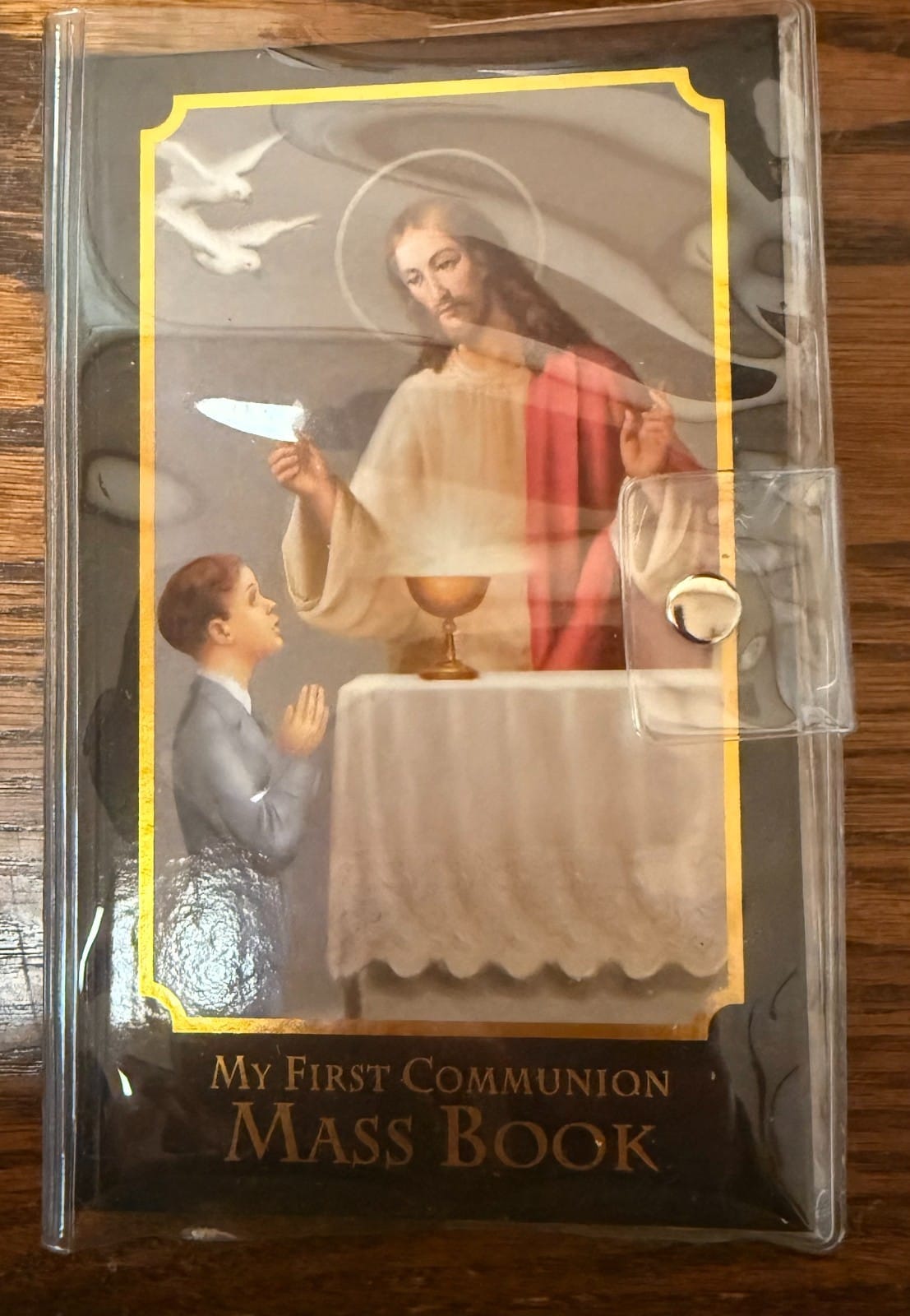 Heart of Jesus First Holy Communion 4 pc Set,For a boy New - #Gftshp-73 Journeys of Faith Collectibles:Religion & Spirituality:Christianity:Other Christian Collectibles