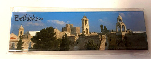 Bethlehem Magnet by Journeys of Faith featuring a Christian religious scene, collectible Christian spirituality item.