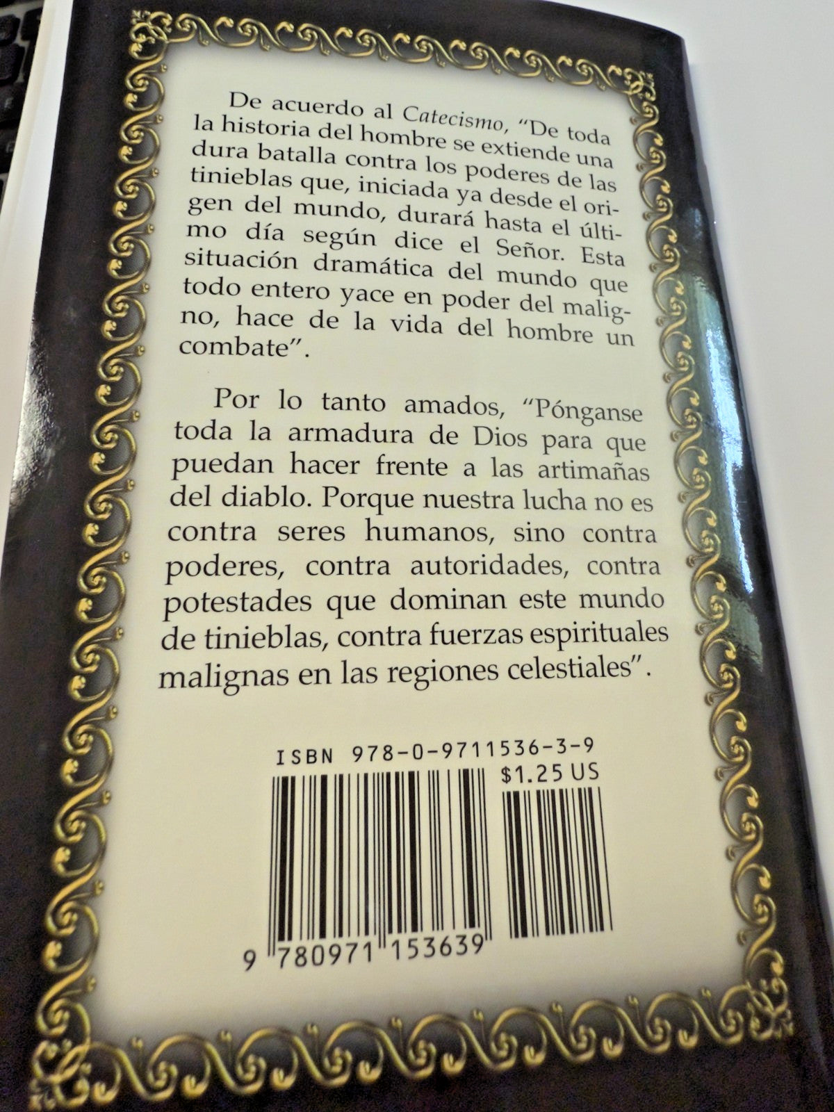 Libro de Oraciones de Guerra Espiritual en español, Nuevo, # AB-078