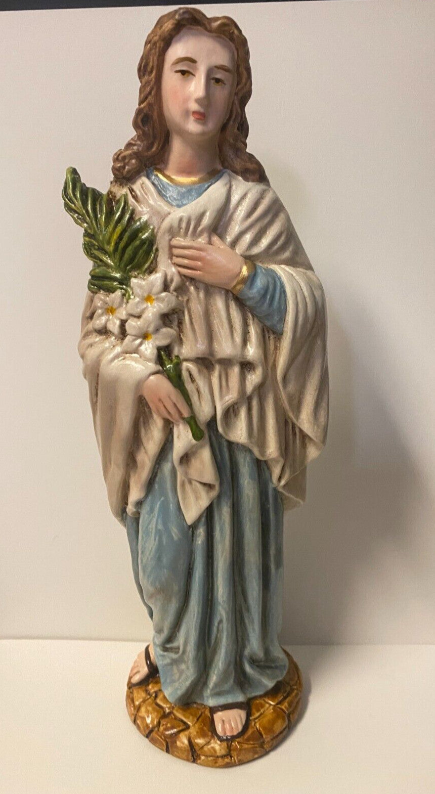 Saint Maria Goretti 9.5" Statue, New from Colombia #L023/966 - Journeys of Faith