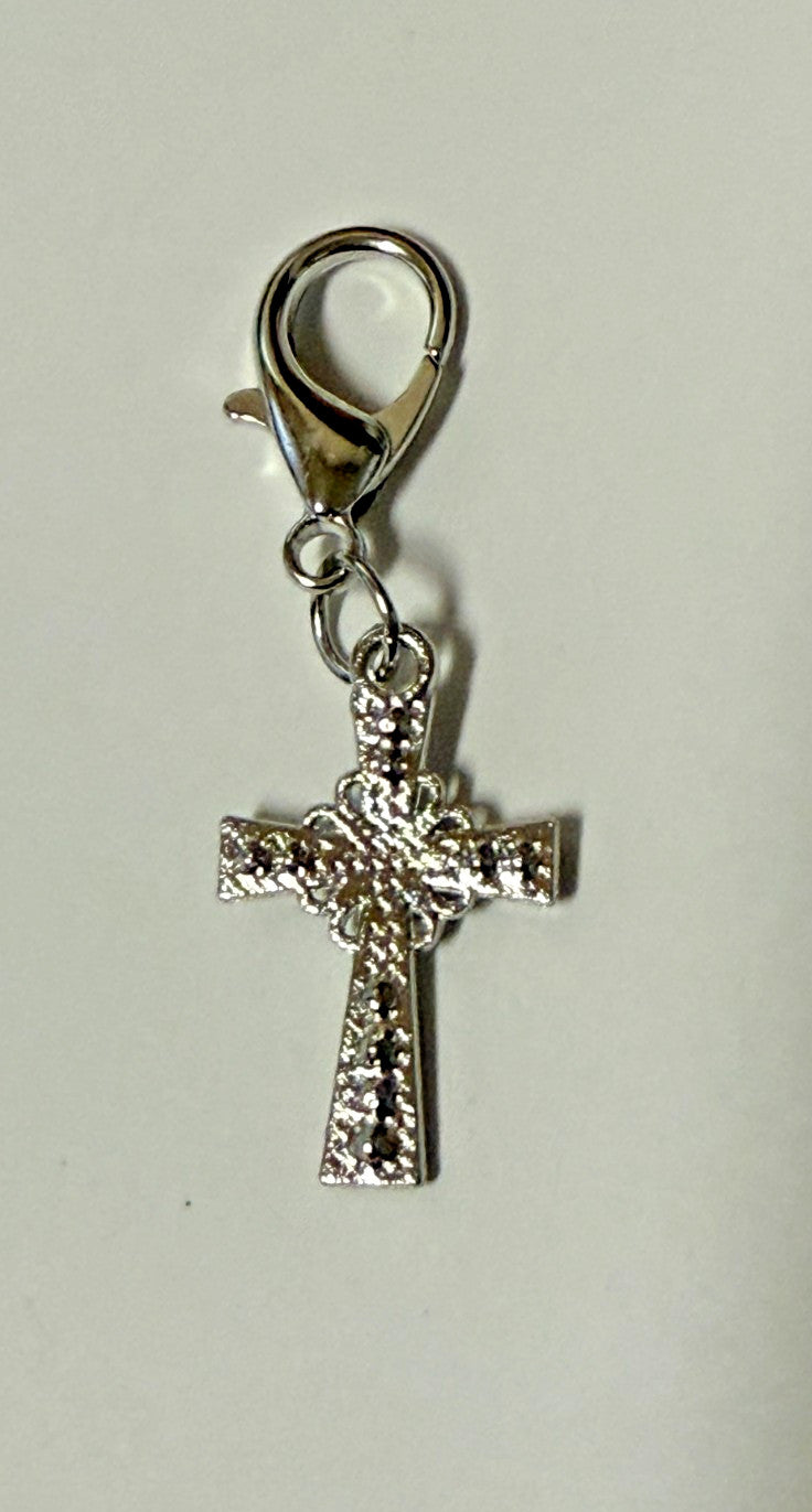 Crystal Cross Devotional Clip, New #Gftshp-134
