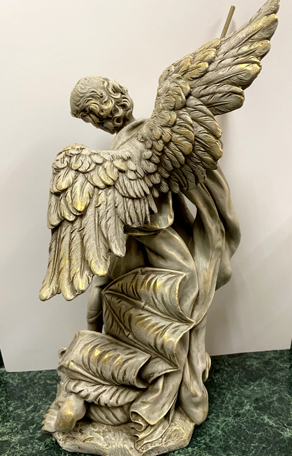 Saint Michael The Archangel  15" Statue, New