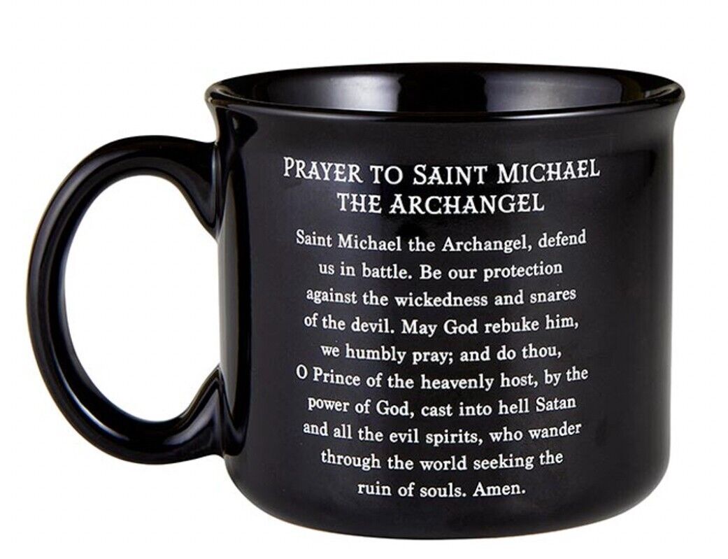 Saint Michael The Archangel 13 oz. Mug,  New #AB-047 - Bob and Penny Lord