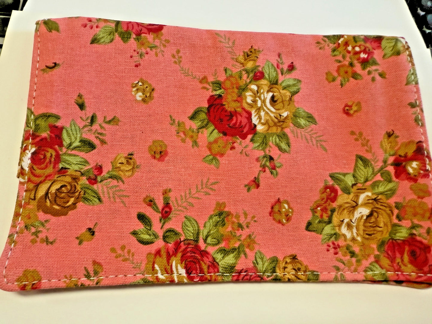 Coral Floral Chapel Veil Purse  New, #AB-273-R2 - Journeys of Faith
