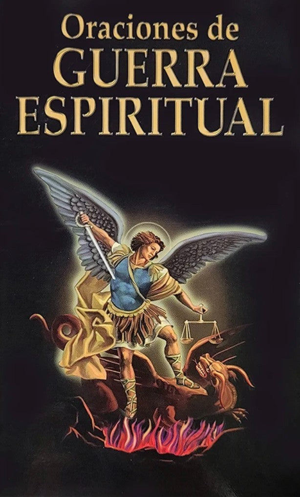 Libro de Oraciones de Guerra Espiritual en español, Nuevo, # AB-078
