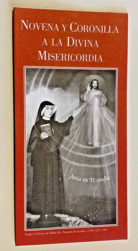 Novena y Coronilla a la Divina Misericordia, Folleto en Español - Journeys of Faith