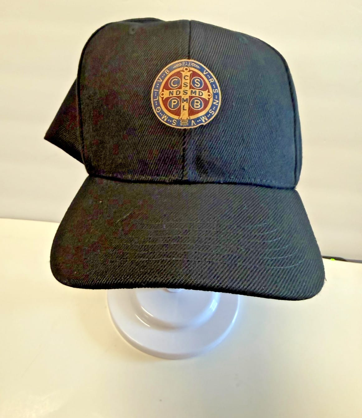 Saint Benedict Medal  Black Unisex Baseball Cap, New #Gftshp-163 Journeys of Faith Collectibles:Religion & Spirituality:Christianity:Other Christian Collectibles