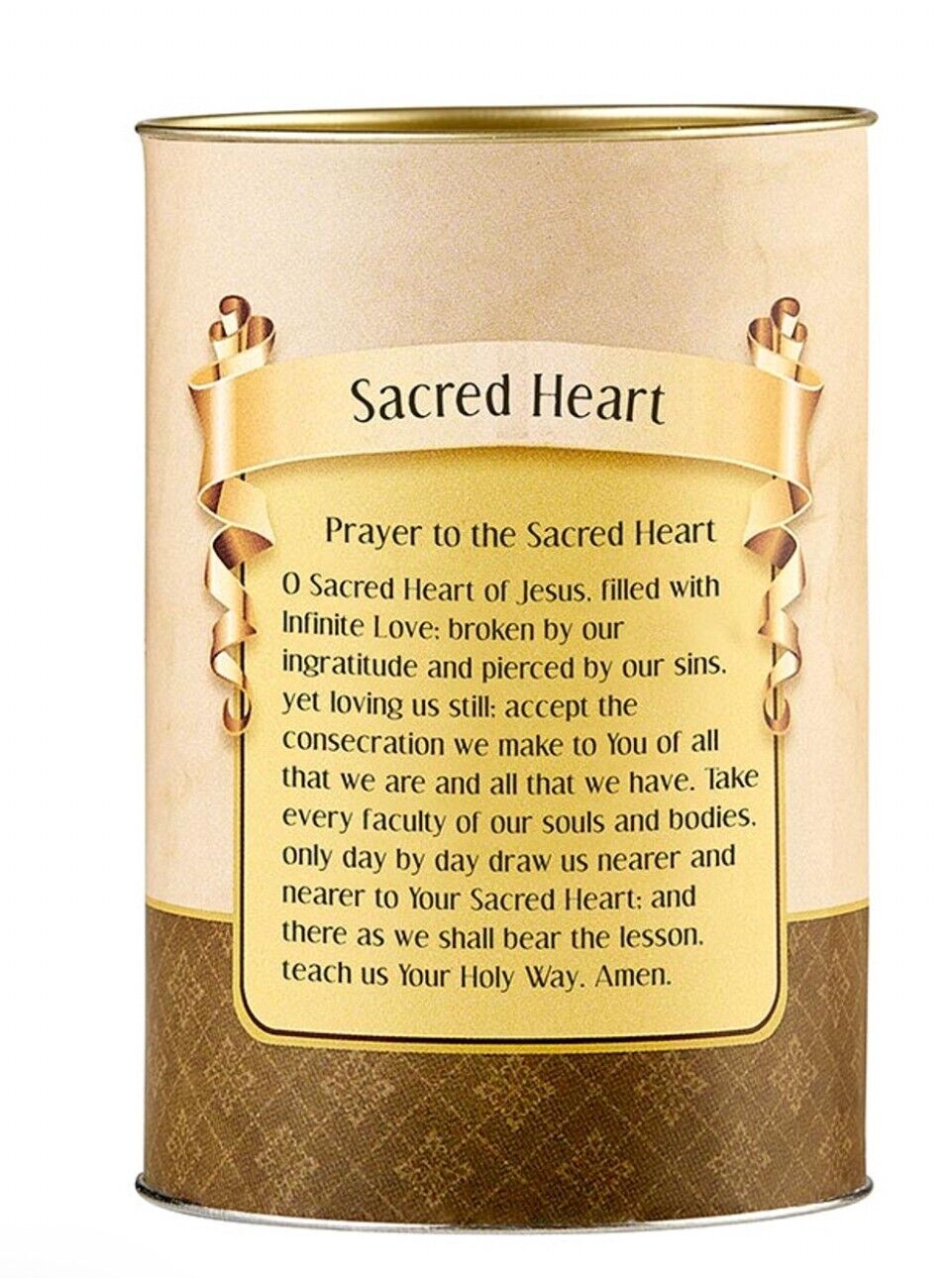 Sacred Heart 3.50" Votive Candle, New #AB-223