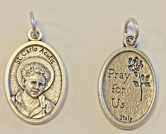 St Carlo Acutis,Apostle of the Eucharist Medal, New #MD-086 - Journeys of Faith