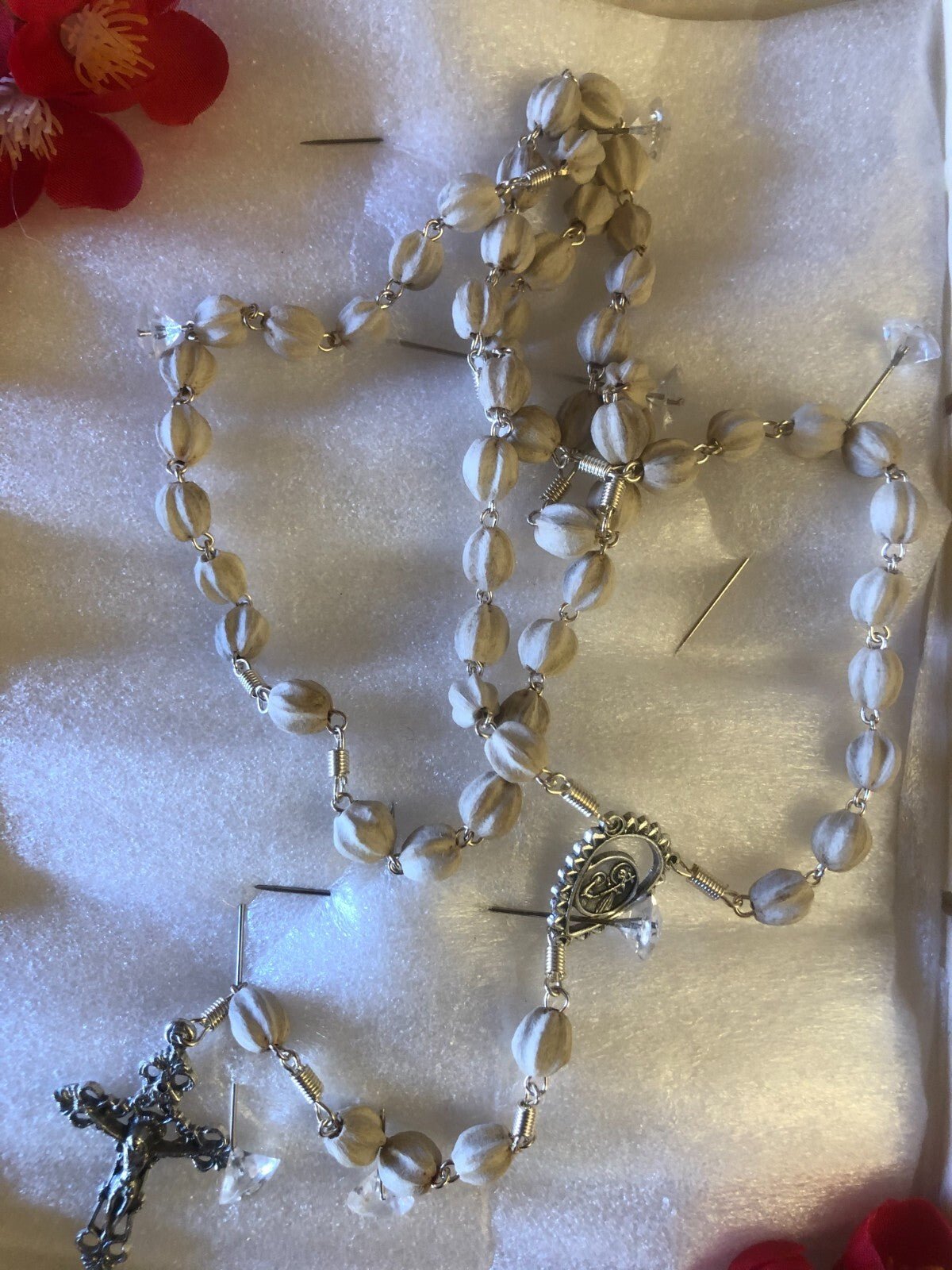 Saint Clare of Montefalco Rosary, New from Italy #MD-105 - Journeys of Faith
