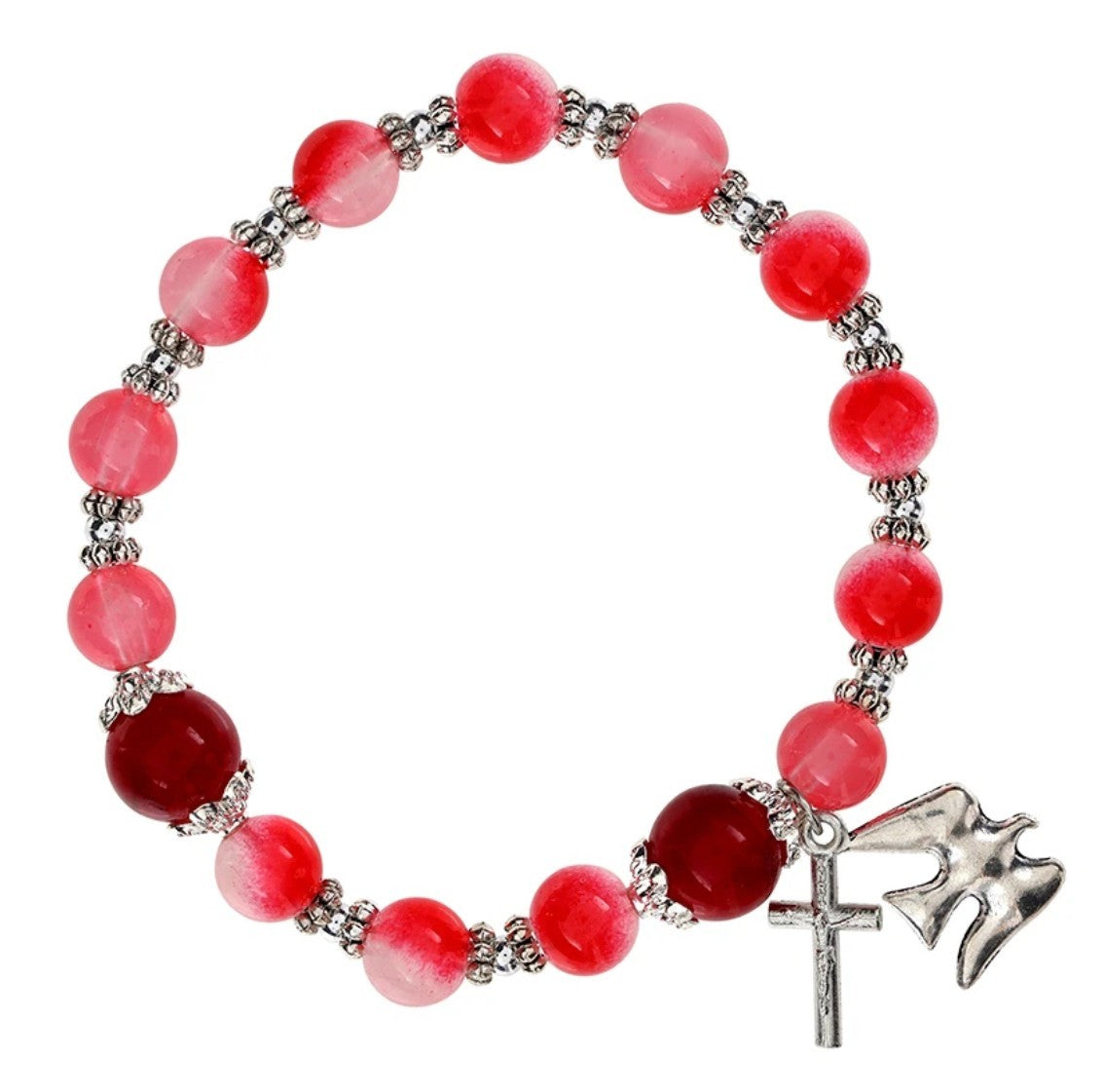 Holy Spirit Confirmation  Red Ombre Bracelet, New #Gftshp-276 - Journeys of Faith