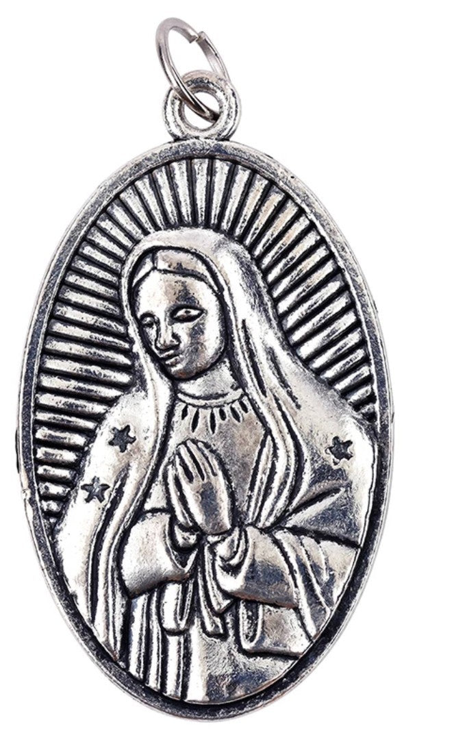 Our Lady of Guadalupe 2" Double Sided Medal, New #Gftshp-109 - Journeys of Faith