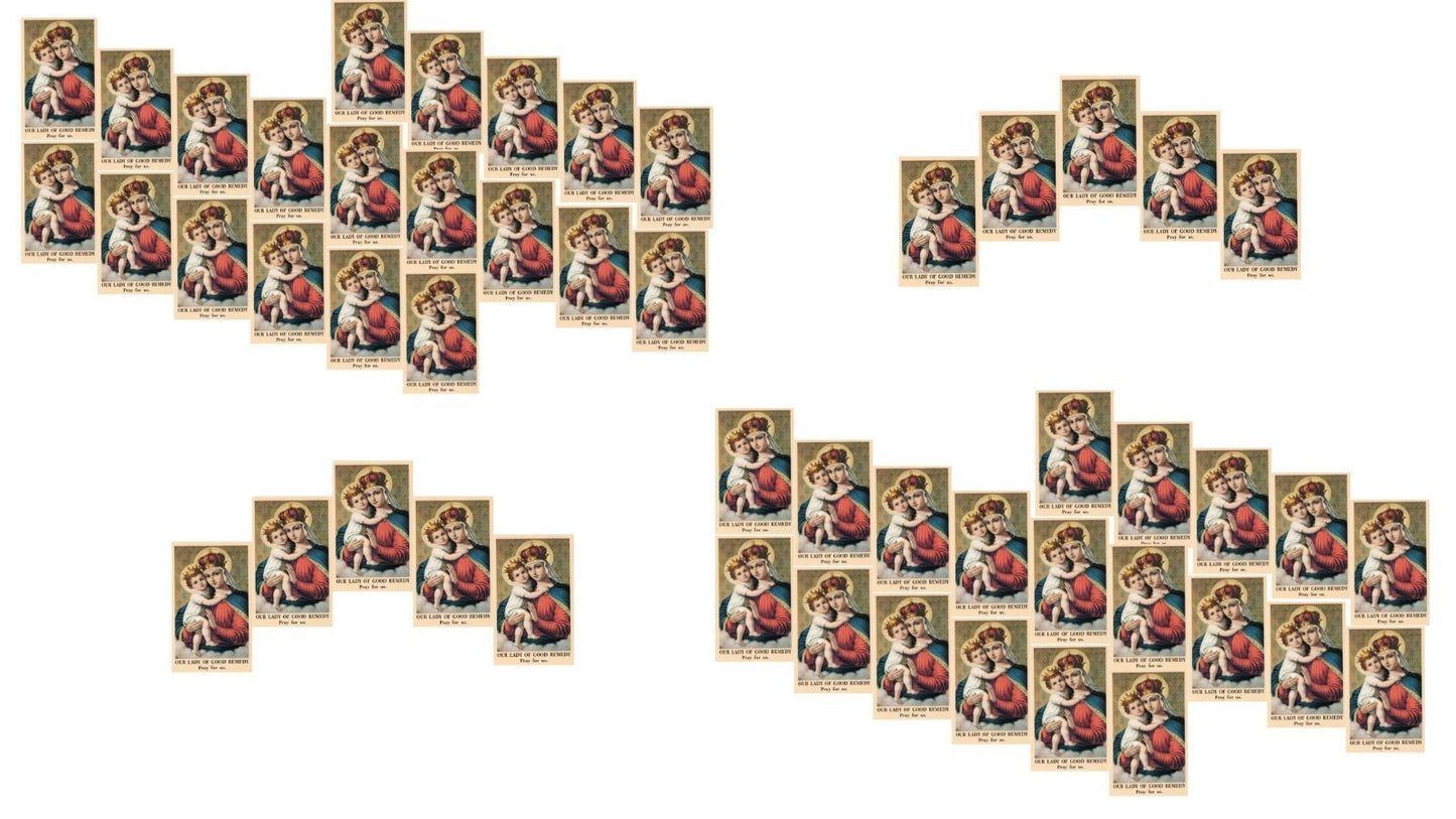 Our Lady of Good Remedy Prayer Card 50 Pack PC-67