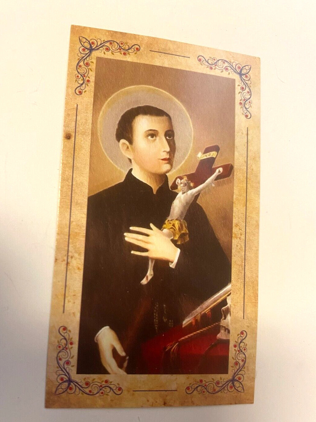 Saint Gerard Majella 4" H Statue,+ Prayer Card & Bio,  New RM-007 - Journeys of Faith