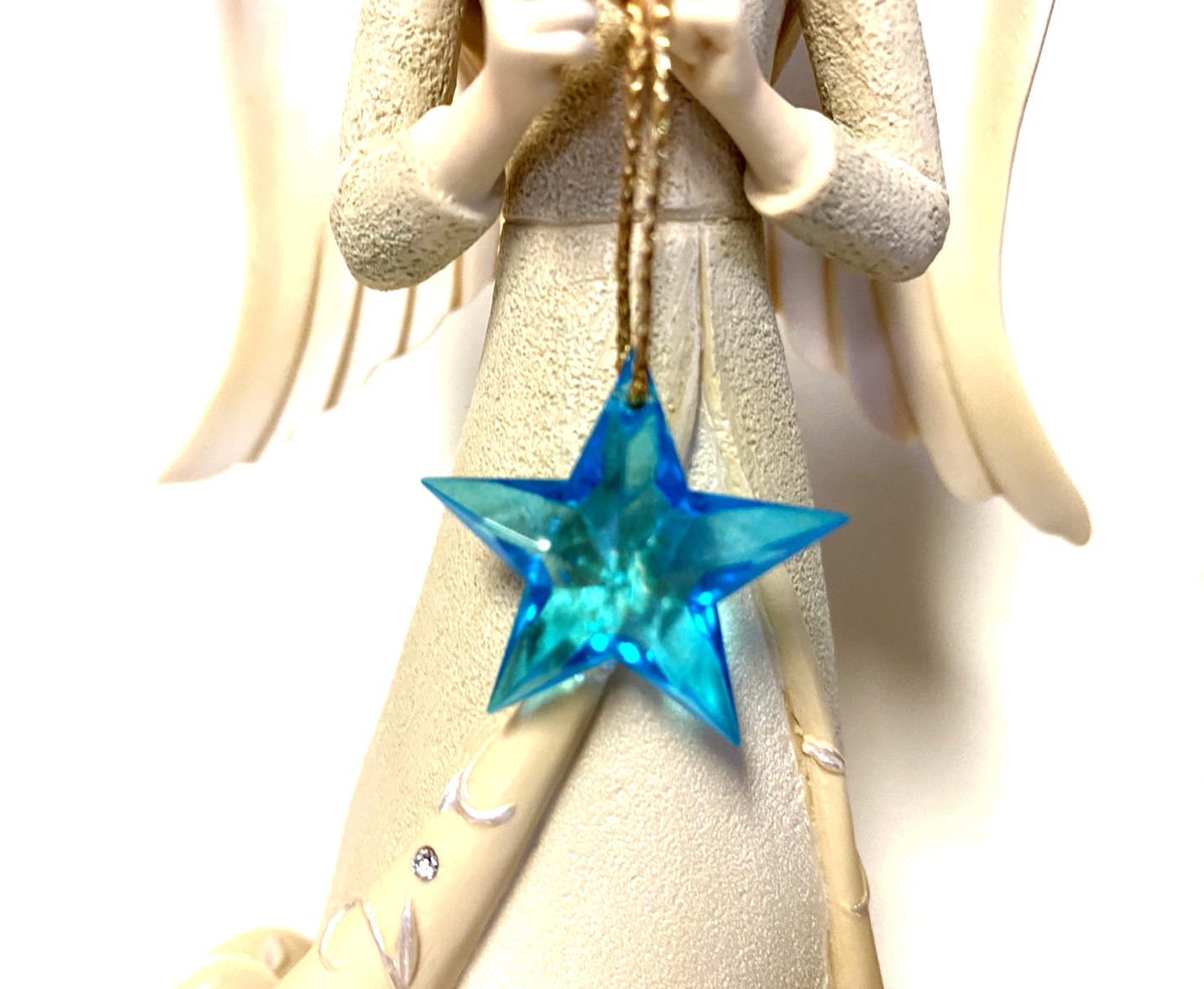 Enesco 7.5-inch You Are My Star angel figurine, decorative collectible sculpture with a serene angel design.