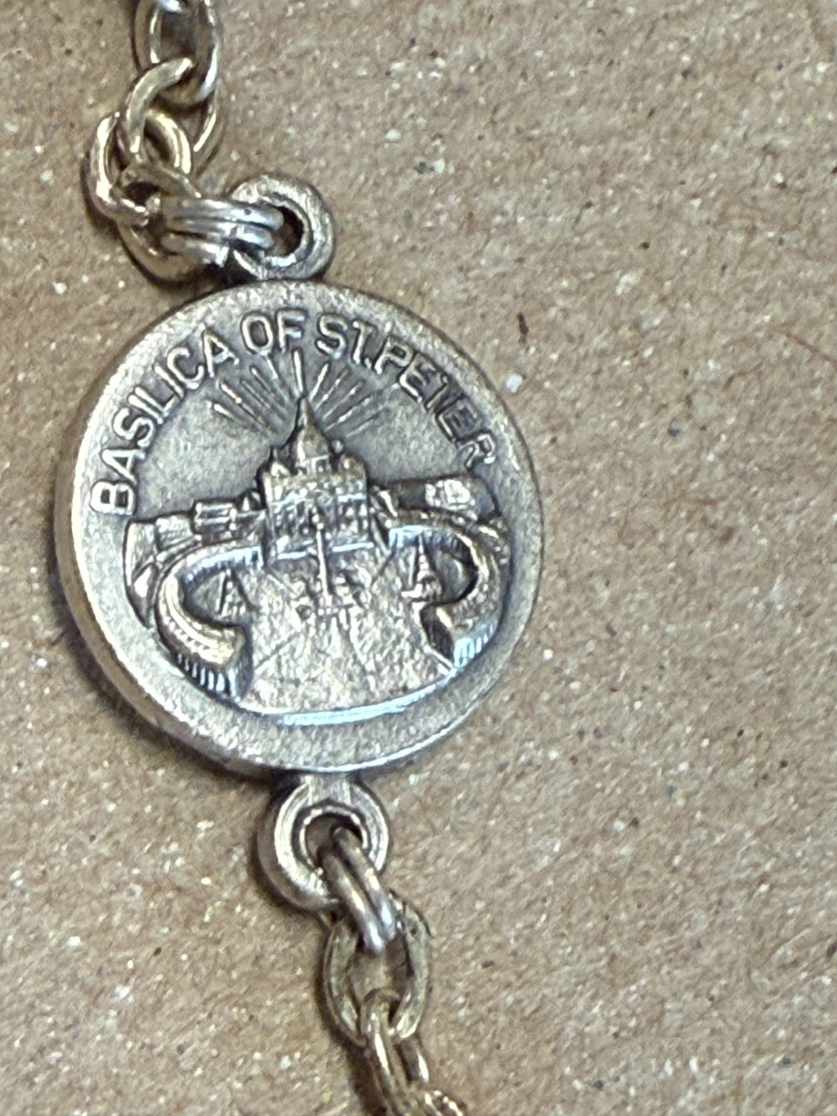 Saint Pope John Paul II + Apostles Vintage Rosary, New From Italy #AB-49 - Journeys of Faith