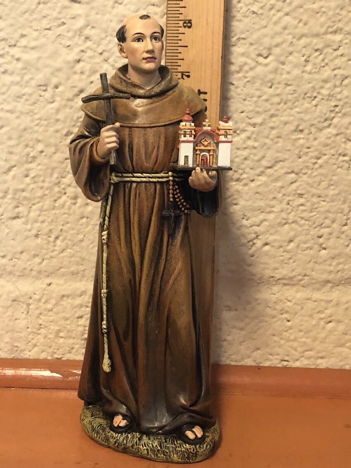 Saint Junipero Serra (Apostle the Americas)  8 " Statue, New