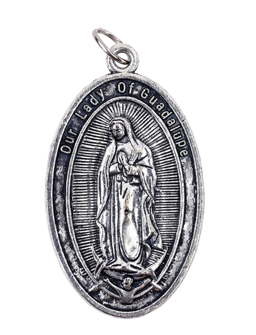 Our Lady of Guadalupe 2" Double Sided Medal, New #Gftshp-109 - Journeys of Faith