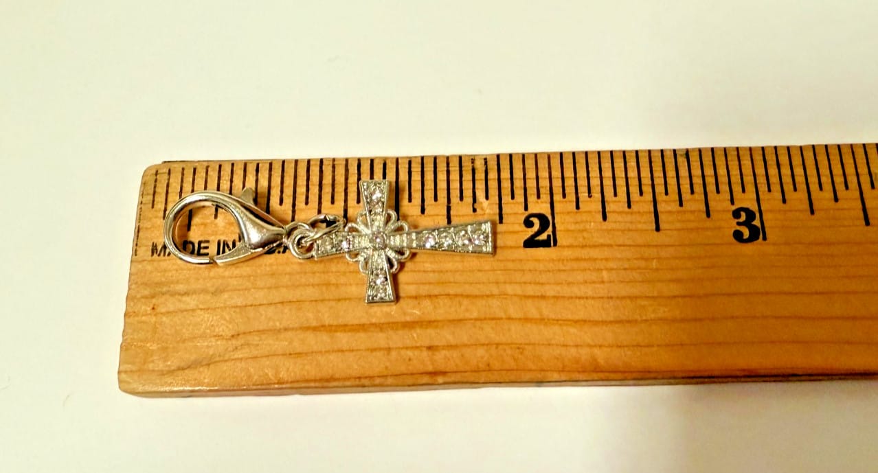 Crystal Cross Devotional Clip, New #Gftshp-134 Journeys of Faith Collectibles:Religion & Spirituality:Christianity:Medals
