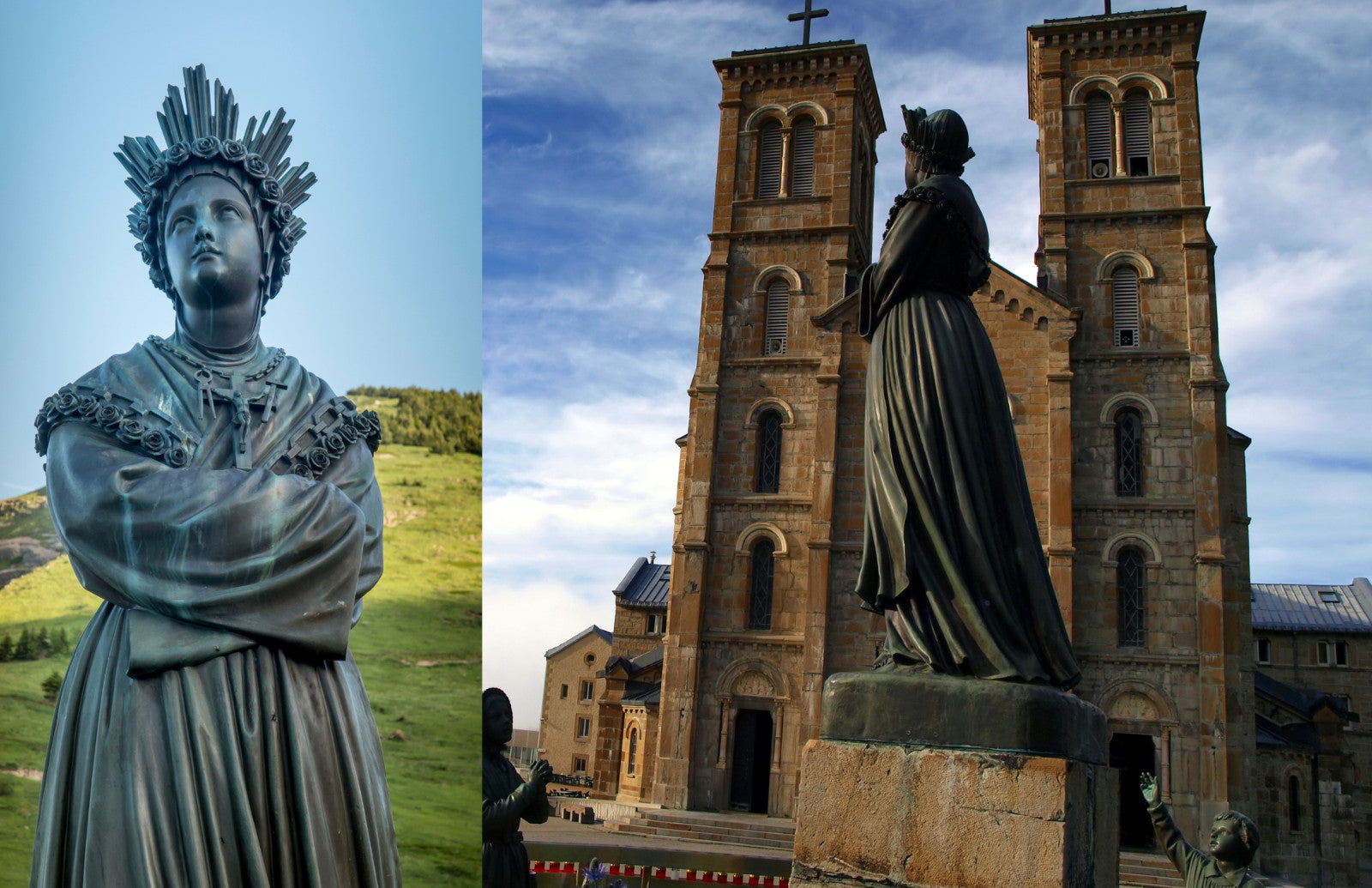 11x17 art print of Our Lady of La Salette by Journeys of Faith, featuring detailed religious imagery on high-quality paper.