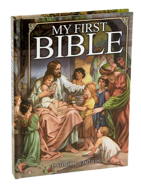 Children's First Bible Hardcover Book, New #Gftshp-180