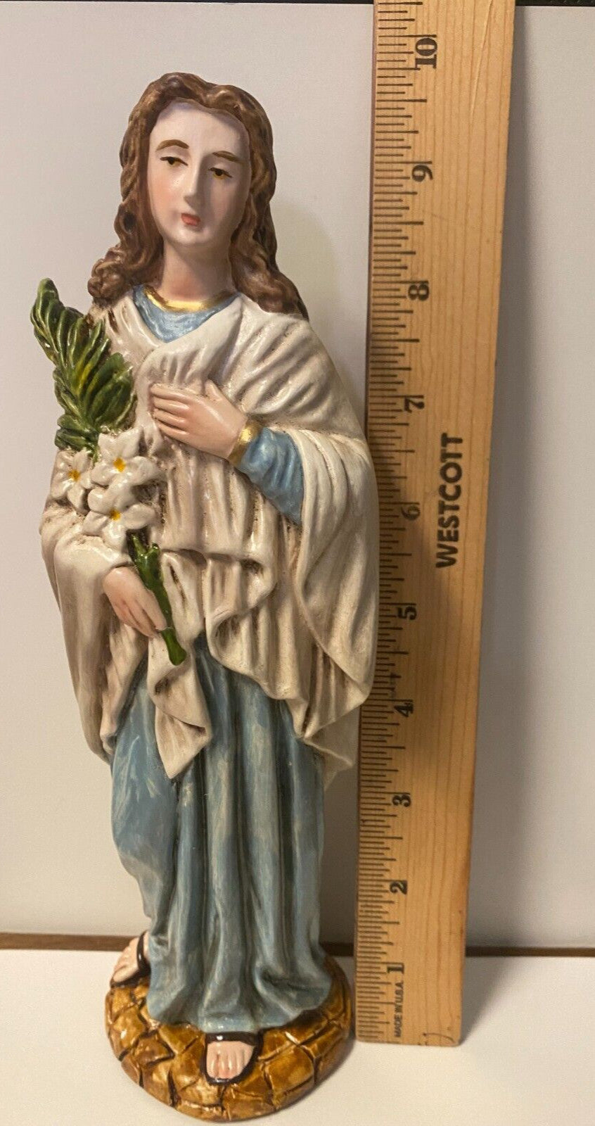 Saint Maria Goretti 9.5" Statue, New from Colombia #L023/966 - Journeys of Faith
