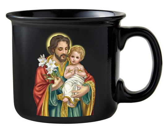 Saint Joseph 13 oz. Cup/Mug with prayer, New #AB-370-R2