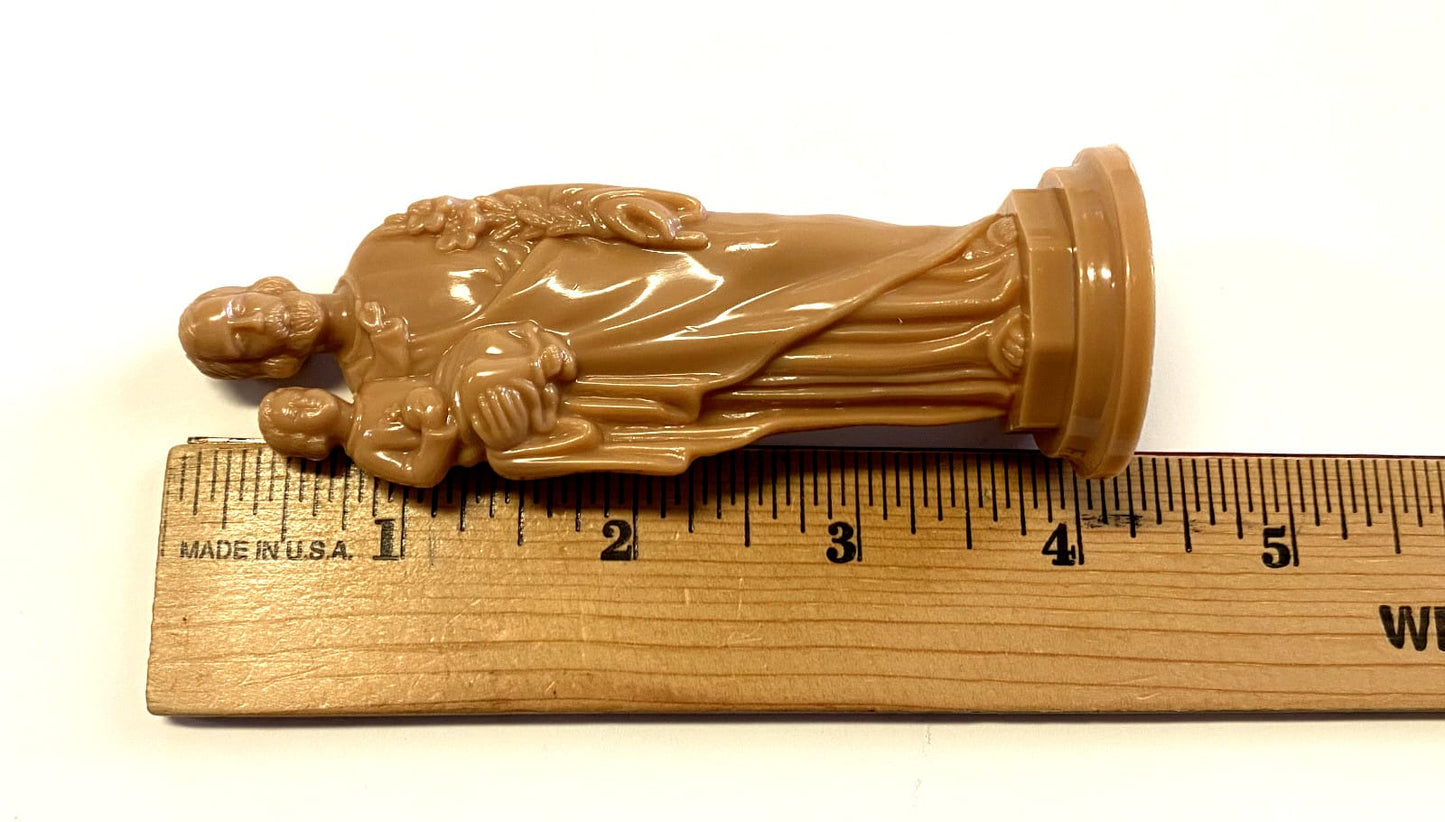 Saint Joseph with Child Very Small 4 Inch Plastic Statue AB-270-R2 Bob and Penny Lord Journeys of Faith Collectibles:Religion & Spirituality:Christianity:Statues & Figures