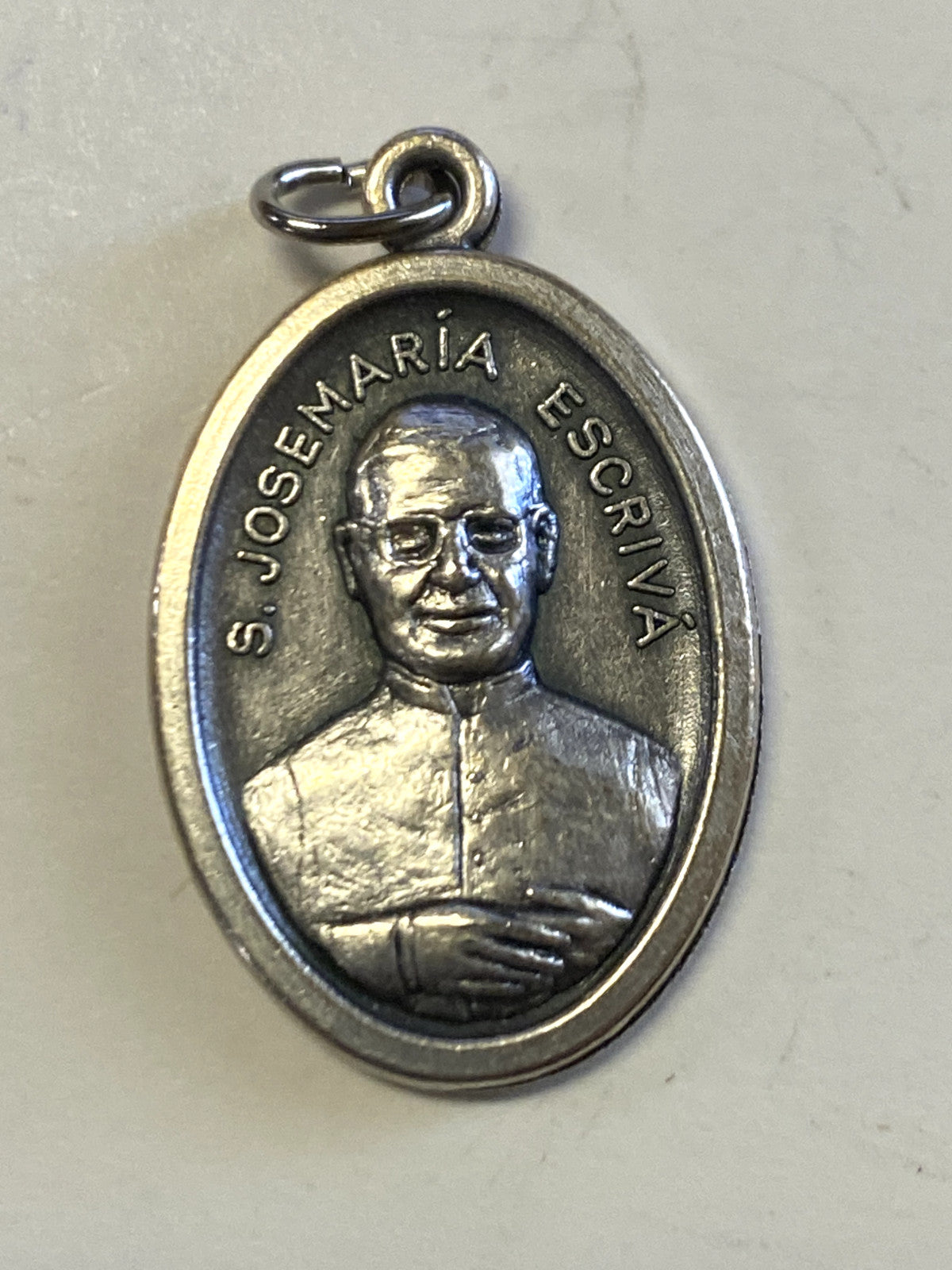 Saint Josemaria Escriva(Patron St of Diabetes)  Prayer Card + Medal,New #PCM-018 - Journeys of Faith