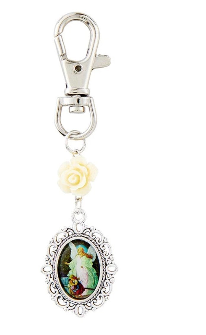 Guardian Angel  3.5" Devotional Lobster Clip, New #Gftshp-110 - Journeys of Faith