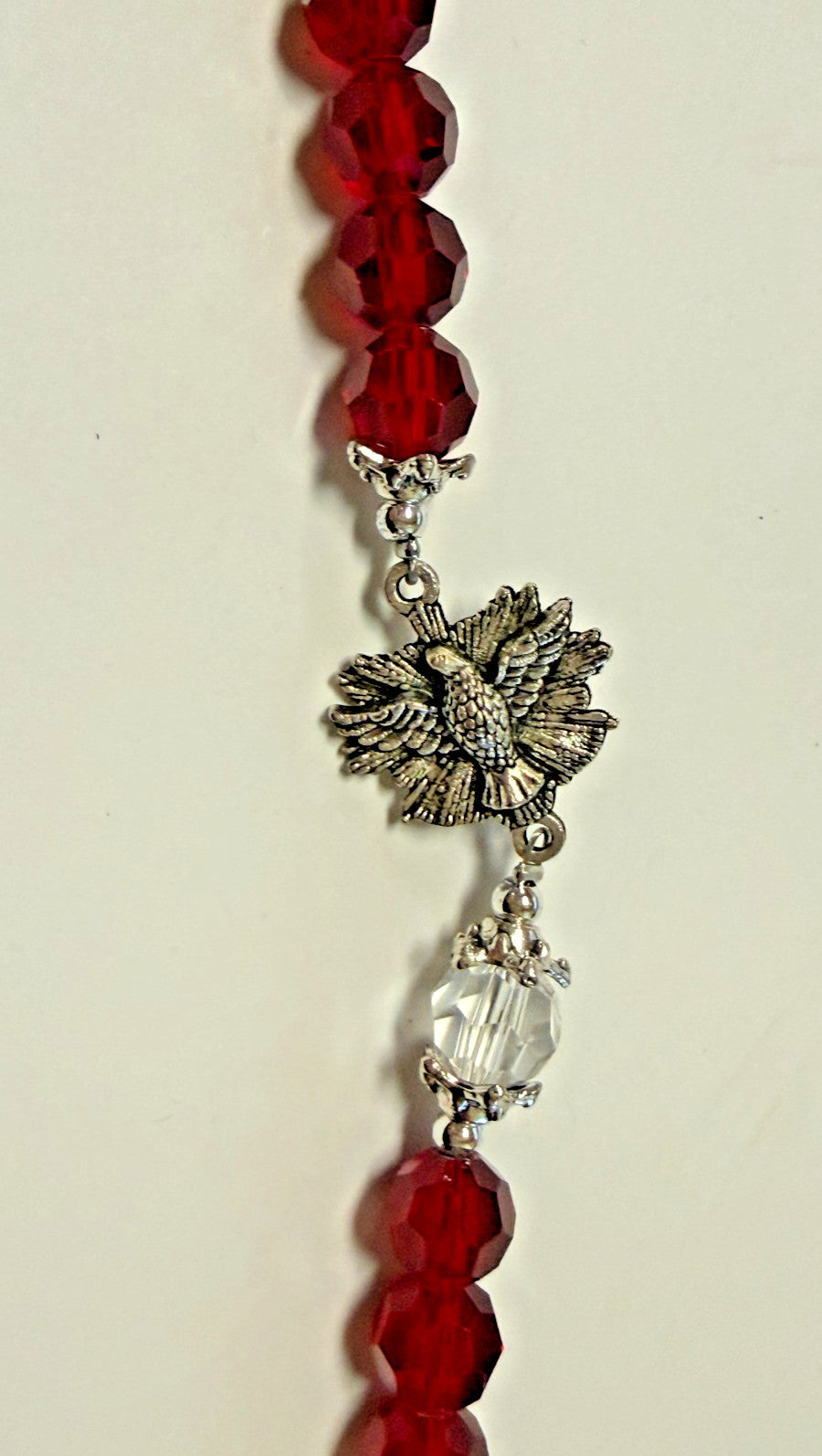 Confirmation Red Glass 7" Bracelet, New #Gftshp-146 - Journeys of Faith