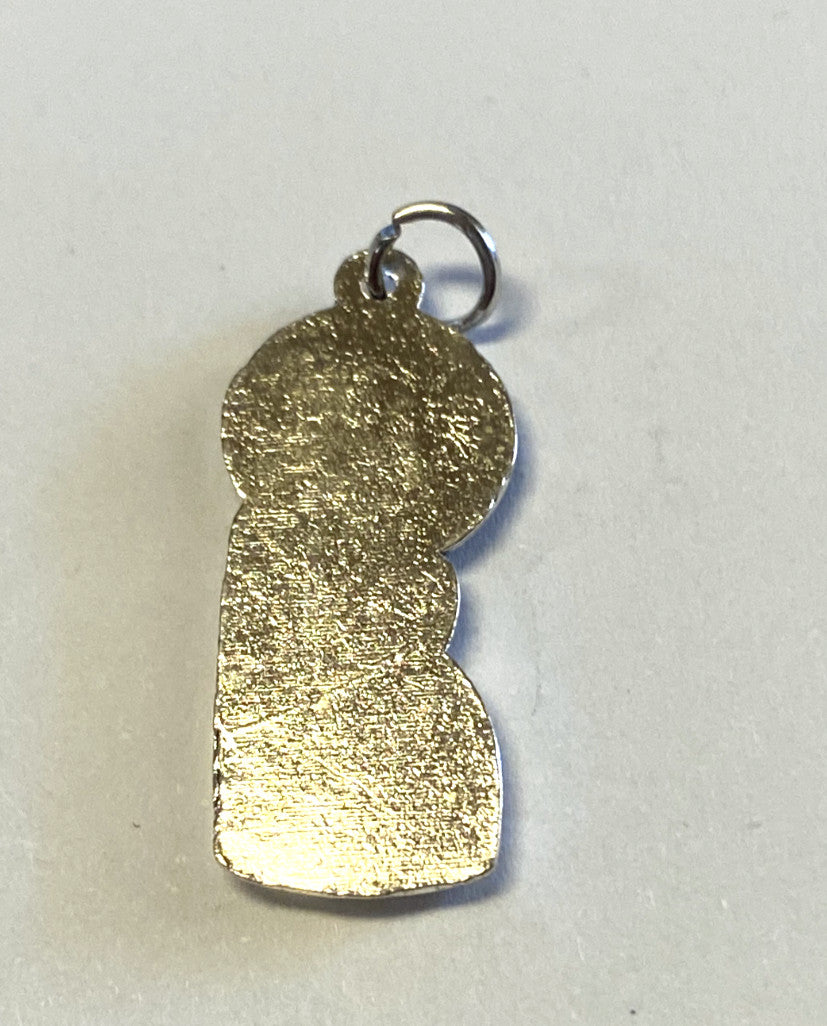 Blessed Mother with Child  1" Devotional Charm, New - Journeys of Faith