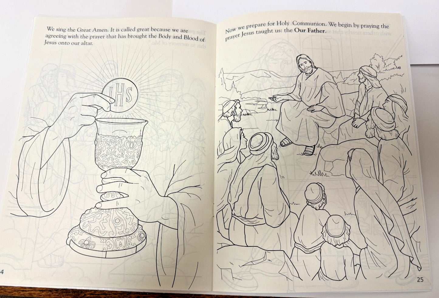 The Sunday Mass Coloring Book for Children, New #AB-431-R2