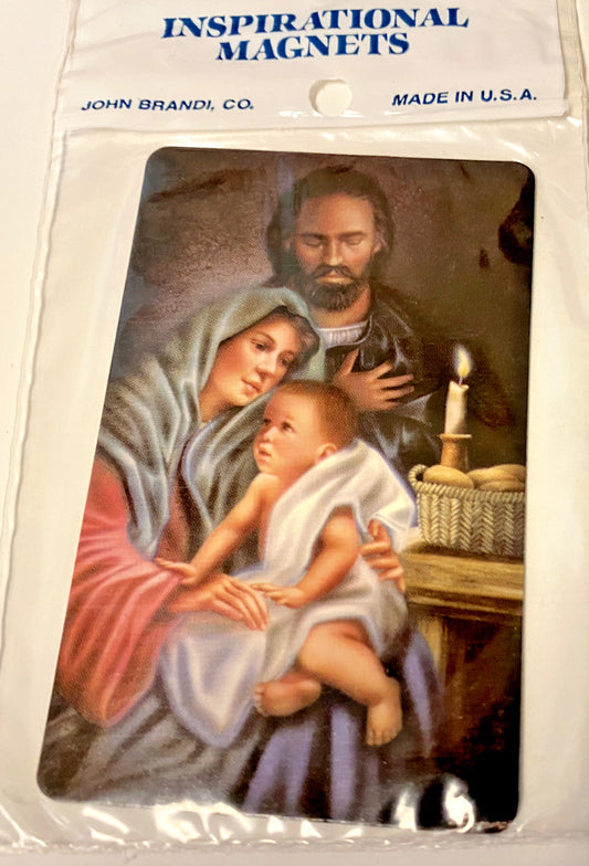 Holy Family Magnet Card #1, New - Journeys of Faith