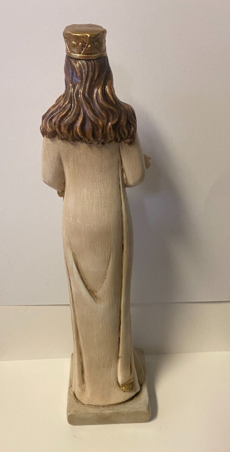 Our Lady of the Island Hand Painted  10" Statue,  New  from Colombia #L025/5516 - Journeys of Faith